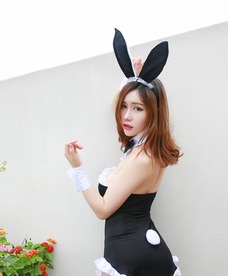 兔女郎写真黑丝