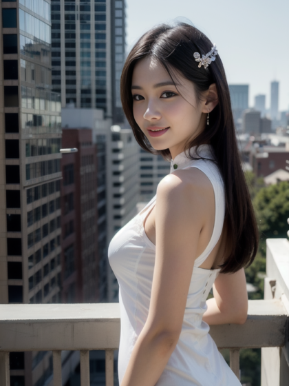 梦幻新中式旗袍,美女身姿曲线无敌风采迷人高清写真图片