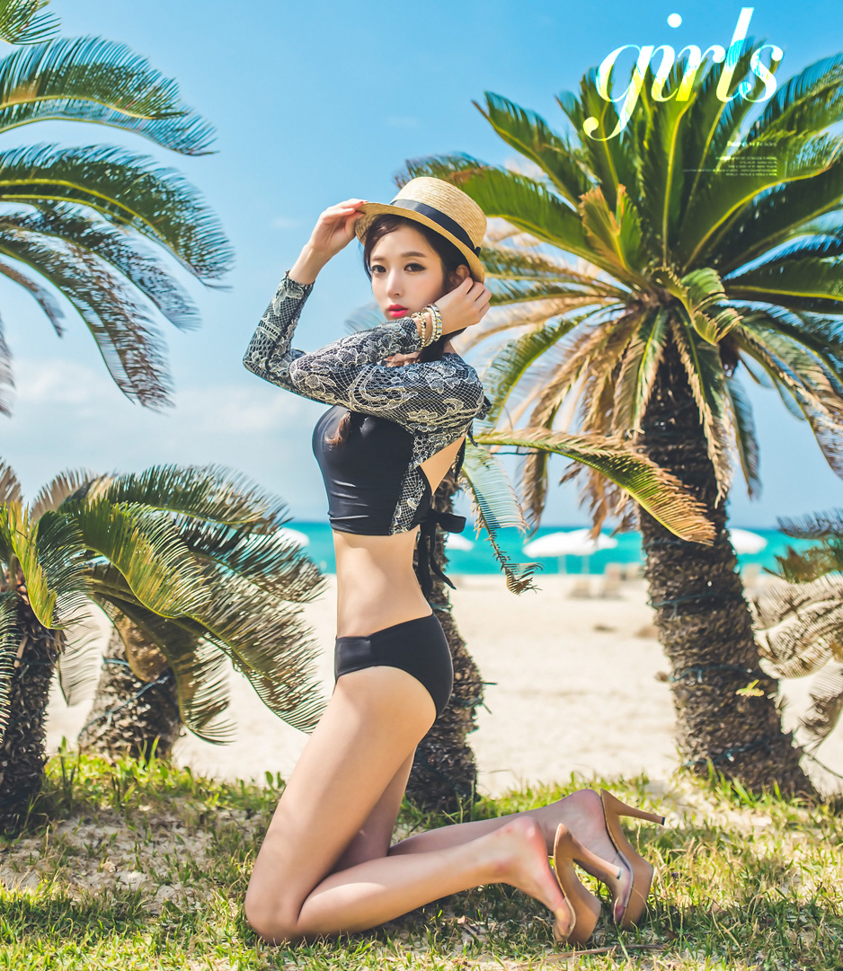 长腿细腰性感身材美女高清大图