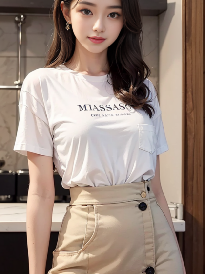 高颜值清纯美少女穿上字母T恤短裙,美丽瞬间不可错过高清写真图片