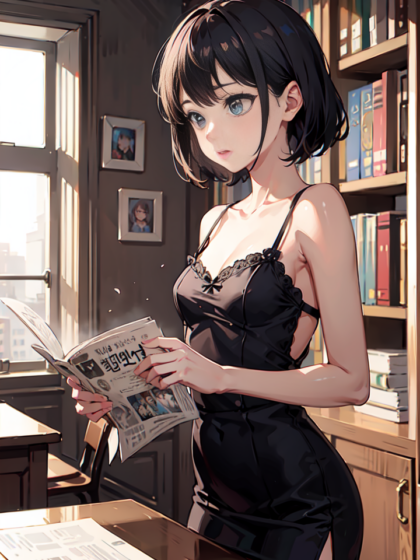 卡通小清新女生壁纸